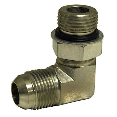 APACHE 39006139 0.5 in. Male O-Ring Boss x 0.5 in. Female Pipe Swivel Hydraulic Adapter 193792